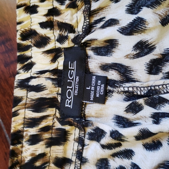 Leopard jogger pant / L - Picture 4 of 5